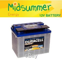 Duracell Sealed 12V 72Ah Leisure Battery NCC Approved caravans/motorhomes