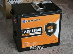 ECOWORTHY lithium 12V 150Ah leisure battery (Discontinued) UNUSED