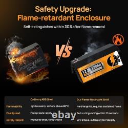 ECO-WORTHY 12V 280Ah LiFePO4 Lithium Leisure Battery Bluetooth Motorhome Caravan