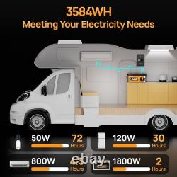 ECO-WORTHY 12V 280Ah LiFePO4 Lithium Leisure Battery Bluetooth Motorhome Caravan