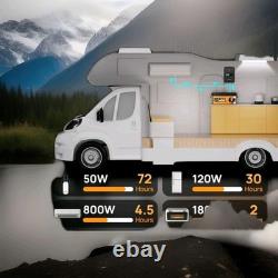 ECO-WORTHY 12V 280Ah LiFePO4 Lithium Leisure Battery Bluetooth Motorhomes Camper