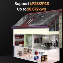 ECO-WORTHY 12V 280Ah LiFePO4 Lithium Leisure Battery Bluetooth Motorhomes Camper