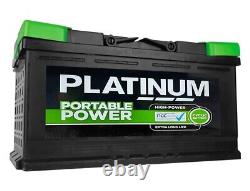 EFBLB6110L Platinum EFB Leisure Plus Battery 12V 100Ah