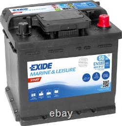 EN500 Exide Start Marine and Multifit Leisure Battery
