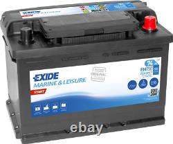EN750 Exide Start Marine and Multifit Leisure Battery