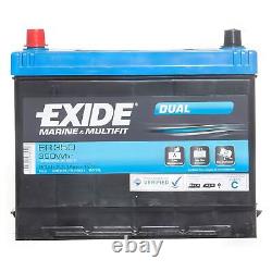 ER350 677 12V Leisure Marine Battery 80AH 10 CCA 1/1 Replacement By Exide