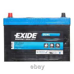 ER450 695 12V Leisure Marine Battery 95AH 650CCA 1/1 Replacement By Exide