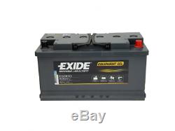 ES900 Exide G80 Marine and Multifit Gel Leisure Battery 80Ah (replaces G80)