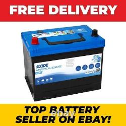EXIDE ER350 Porta Power PP75 12V DUAL LEISURE BATTERY CCA510 80AH (58003, 57501)