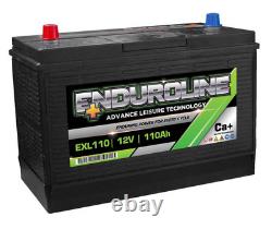 EXL110 Enduroline Leisure Marine Battery 110Ah