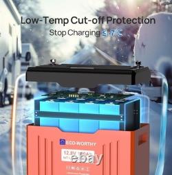 Eco-Worthy 12V 100AH Lifepo4 Lithium Battery With Bluetooth -NEXT DAY DELIVERY