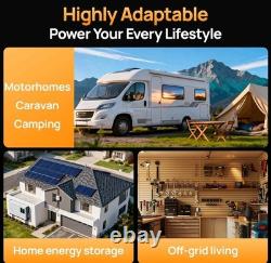 Eco Worthy 300ah Battery 12V Lithium LiFePO4 Deep Cycle Leisure Battery