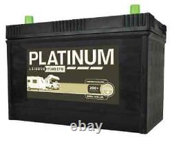 Efbs685l Platinum Efb Leisure Battery 12v 75ah Caravan & Camping