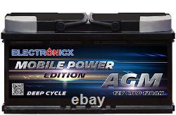 Electronicx Mobile Edition Battery AGM 120 AH 12V Leisure Supply Battery