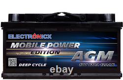 Electronicx Mobile Edition Battery AGM 120 AH 12V Leisure Supply Battery