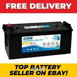 Es2400 210ah Exide 12v Gel Leisure Battery (£430 New) Off Grid Camper Van Solar