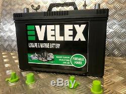 Evelex 12v 90ah Hd Ultra Deep Cycle Extra Long Life Leisure Battery