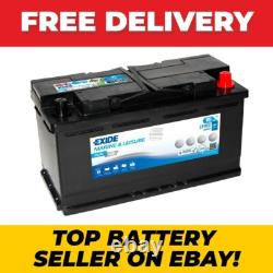 Exide Dual EP800 AGM Marine & Leisure starter, supply battery 12V 95Ah ON SALE