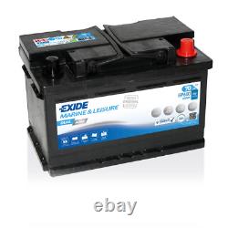 Exide EP600 DUAL AGM Leisure Marine Battery