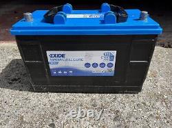 Exide ER550 DUAL Leisure Marine Battery 12V 115Ah (110AH) (Porta Power PP115)