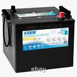 Exide ES 1200 (replaces G110) 12V 110Ah lead gel battery VRLA marine & leisure