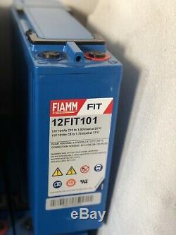 FIAMM 12V 101AH LEISURE SOLAR INVERTER BATTERY Ideal For Home Caravan-Boat Audio