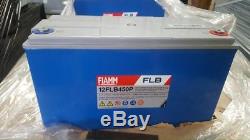 FIAMM FLB450 LEISURE/SOLAR/INVERTER BATTERY Ideal For Home/Caravan/Boats