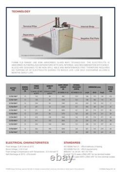 Fiamm 12v 180ah Leisure/ Solar/ Off Grid Power Batteries