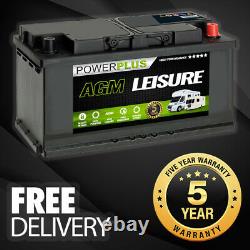 Fiat VW Swift Mercedes Motorhome AGM Leisure Battery AGMLP120 120ah 12v