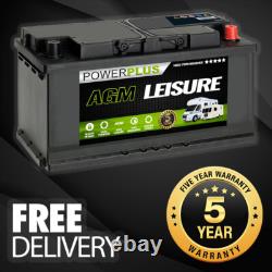 Fiat VW Swift Mercedes Motorhome AGM Leisure Battery AGMLP120 120ah 12v