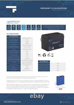 Fogstar Drift 12V 230AH Heated Lithium LiFePO4 Leisure Battery