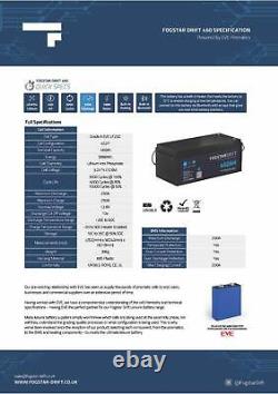 Fogstar Drift 12V 460AH Heated Lithium LiFePO4 Leisure Battery WithBluetooth