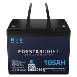 Fogstar Drift 12V LiFePO4 Leisure Battery Bluetooth/Heater 100Ah 200Ah 300Ah