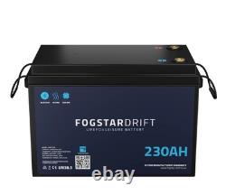 Fogstar Drift 230Ah 12V LiFePO4 Off Grid Leisure Lithium Battery Bluetooth