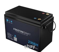 Fogstar Drift 230Ah 12V LiFePO4 Off Grid Leisure Lithium Battery Bluetooth