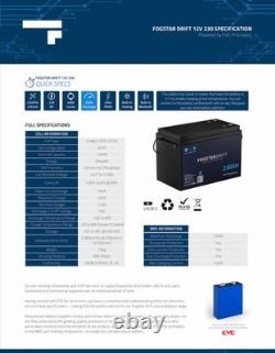 Fogstar Drift 230Ah 12V LiFePO4 Off Grid Leisure Lithium Battery Bluetooth