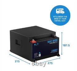Fogstar Drift 230Ah Seat Base 12V Lithium Battery Leisure Motorhome Camper
