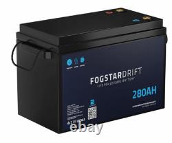 Fogstar Drift 280Ah 12V LiFePO4 Off-Grid Leisure Lithium Battery BMS w Bluetooth Fogstar Drift 280Ah 12V LiFePO4 Off-Grid Leisure Lithium Battery BMS w Bluetooth