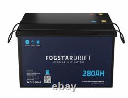 Fogstar Drift 280Ah 12V LiFePO4 Off-Grid Leisure Lithium Battery BMS w Bluetooth Fogstar Drift 280Ah 12V LiFePO4 Off-Grid Leisure Lithium Battery BMS w Bluetooth