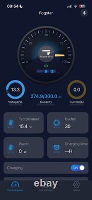Fogstar Drift 300Ah 12V LiFePO4 Off-Grid Leisure Lithium Battery BMS Bluetooth