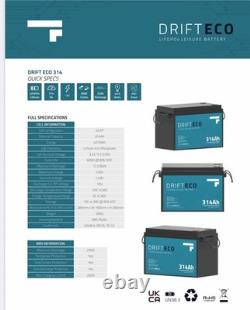 Fogstar Drift 314Ah 12v Lithium Leisure Battery? Motorhome Off Grid Solar