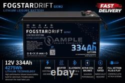 Fogstar Drift 334Ah 12v Lithium Leisure Battery GEN 2 Off Grid LIMITED