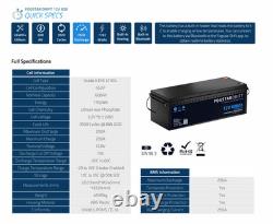 Fogstar Drift 608Ah 12V LiFePO4 Off-Grid Leisure Lithium Battery BMS Bluetooth