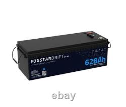 Fogstar Drift 628Ah 12V Lithium Battery GEN 2 Leisure 8038WH 300A FAST