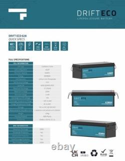 Fogstar Drift ECO 12V 628Ah LiFePO4 Off-Grid Leisure Lithium Battery