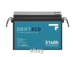Fogstar Drift ECO 12V LiFePO4 Off-Grid Leisure Lithium Battery 314Ah 6y Warranty