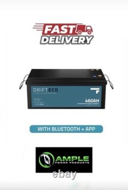Fogstar Drift ECO 12V Lithium Battery Leisure 460Ah 5888WH Bluetooth