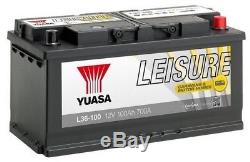 GENUINE NEW YUASA Leisure Battery L36-100 12V 100Ah 700 A