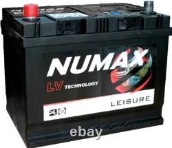 Genuine 12V 75AH Numax LV22MF Heavy Duty Deep Cycle Leisure & Marine Battery