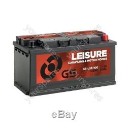 Gs Batteries Leisure Battery 12V 100Ah 700CCA